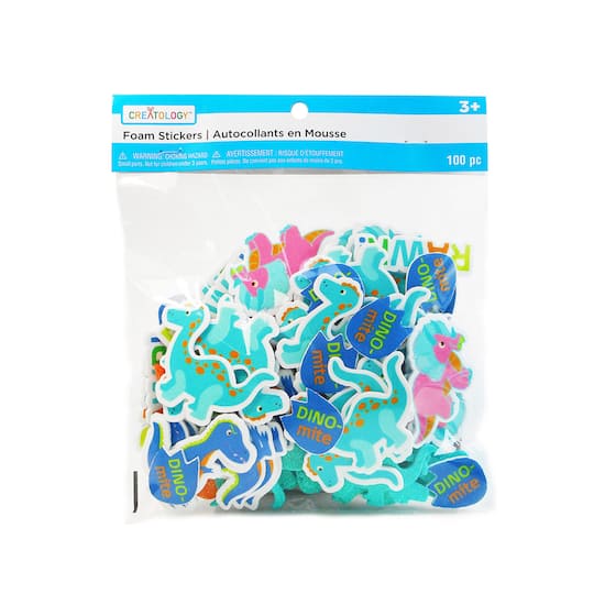 Dinosaur Foam Sticker Bag by Creatology®
